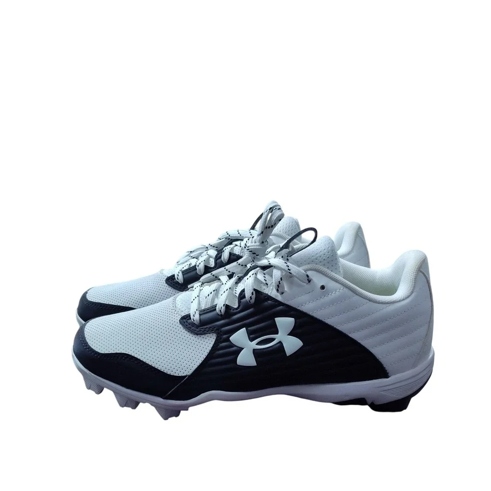 Under Armour Leadoff Low RM Baseball Cleats Mens 9.5 White Black 3023442